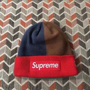 Supreme x New Era Box Logo Beanie 'Multicolor' FW24